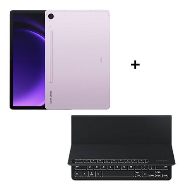 Samsung Galaxy Tab S9 FE 10.9" Wi-Fi Tablet Lavender + Smart Keyboard Case