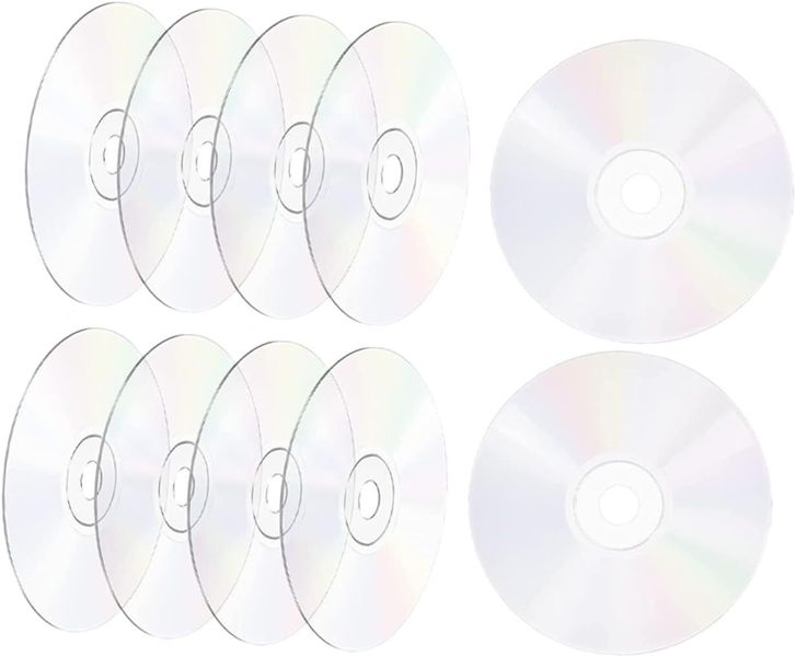 10pcs DIY Cd Wall Decor Modern Aesthetic Discs for Crafts Blank Discs