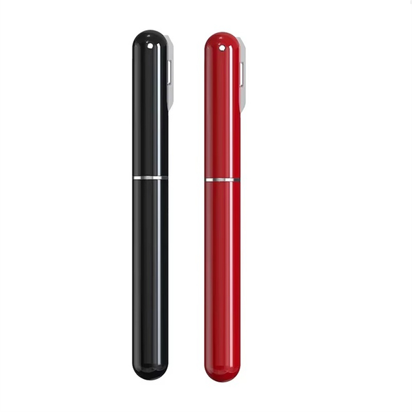 Air Pump Wine Bottle Opener Pen Portable Plastic Cork Red+Black