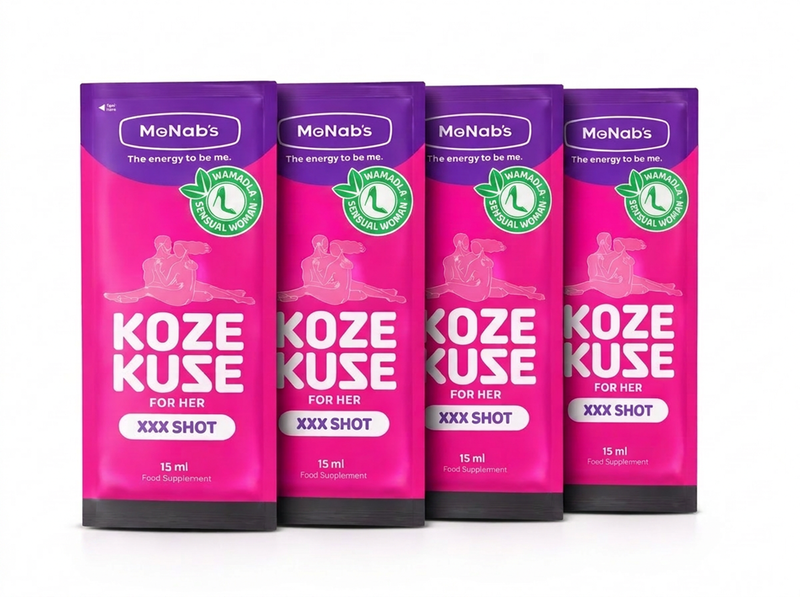 4 Pack Koze Kuse For Her 15ml Libido, Performance, Mood McNab's
