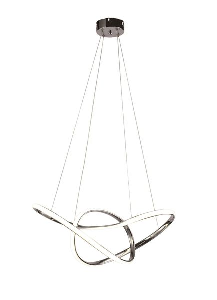 Drlight Pendant Galaxy LED Satin Silver Style Light 8003