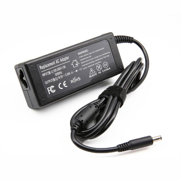 Replacement Charger Compatible With DELL Inspiron 14 3000 19.5V 3.34A 65W 4.5mmx3.0mm