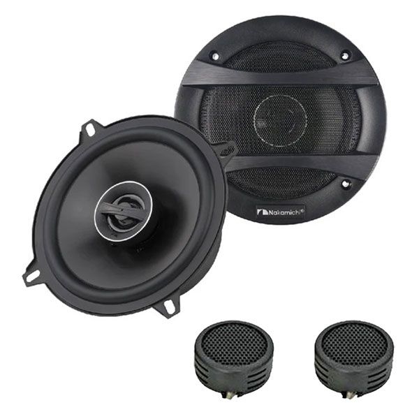 Nakamichi NSF523 5" 400 Watts 2-Way Coaxial Speakers &amp; Evo Tweeters