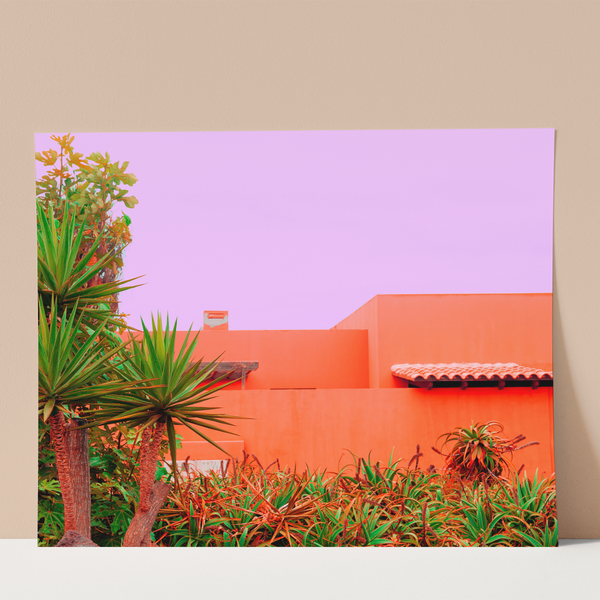 Tropical Palm Trees Wall Print