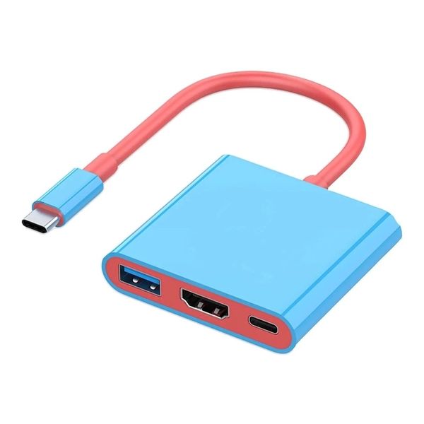 3-in-1 Portable Docking Station Compatible with Nintendo Switch 1/2