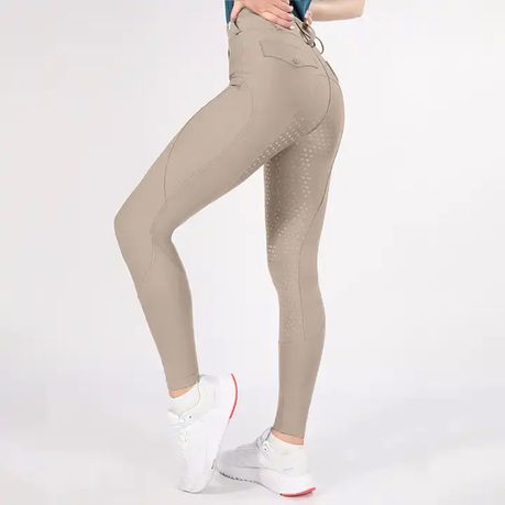 Girls Horse Riding Tights with Side Pocket for Cell Phone