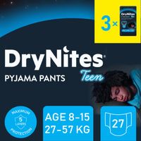 DryNites Pyjama Pants, Age 3-5 Y, BOY, 16-23 kg, 64 Bed Wetting