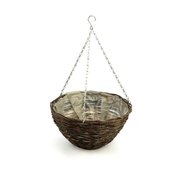 Hanging Oval Basket With Chain