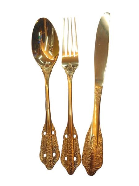 36 Pieces Royal Silverware Set for 6, Anti-rust Stainless Steel Flatware
