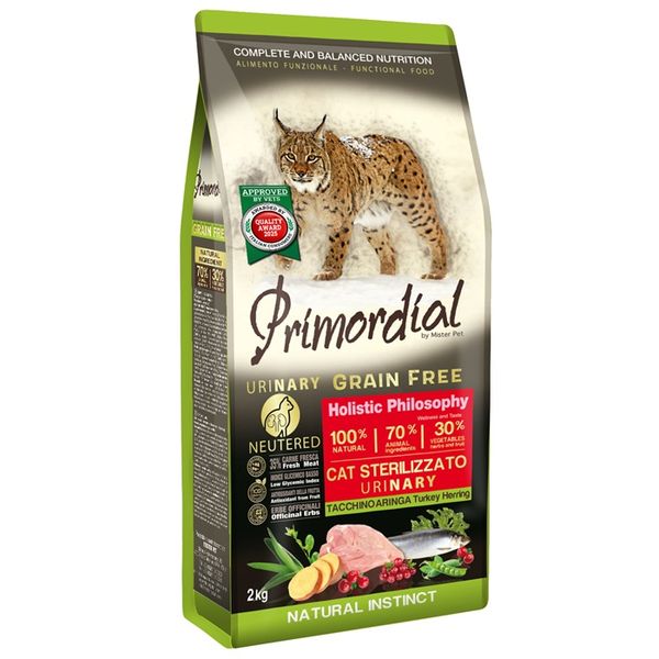 Primordial Urinary Turkey &amp; Herring 2 kg