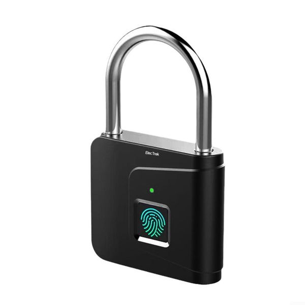 Fingerprint Padlock Multifunctional Portable,Mini Waterproof Smart Lock