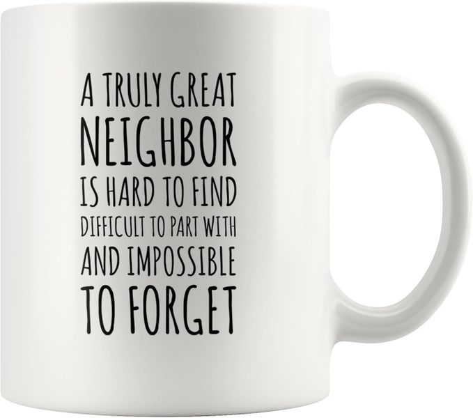 Great neighbour-Father's day-Mother's day-Valentines-Christmas Mug