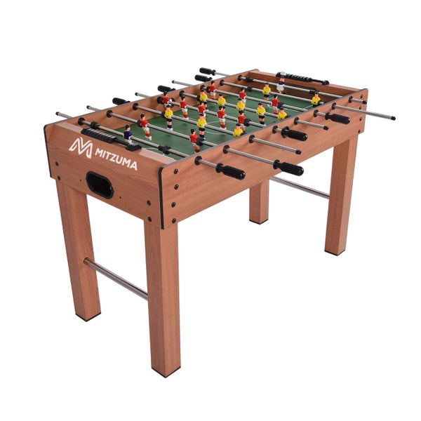 Mitzuma Wooden Foosball Table with 8 Rods - Eleven-A-Side