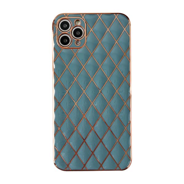 Elegant 3D Diamond Design Phone Cover For iPhone 12 / 12 Pro