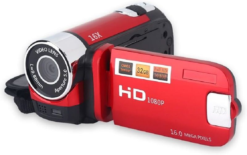 16X Digital Zoom Video Camcorder FHD DV Digital Camera with Built-inSpeaker