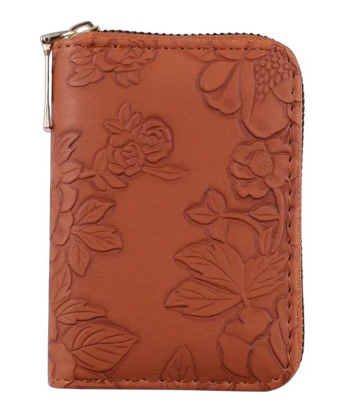 Vintage Floral Card Holder Wallet