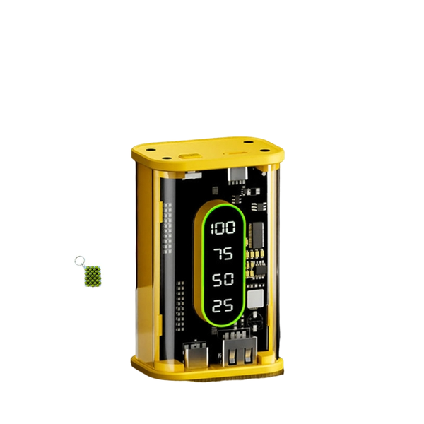 Treqa TR-954 10000mah Transparent Power Bank + Key Chain