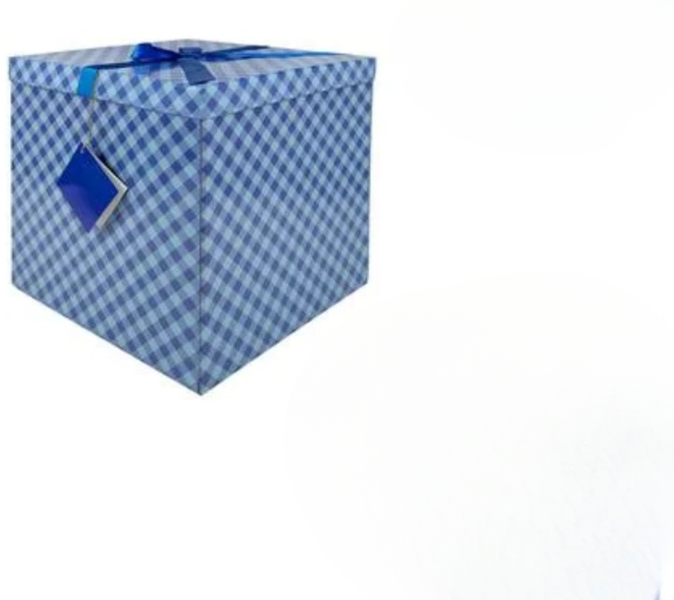 Versatile 30x30x30 cm Flat-Pack Gift Box - Perfect for Events and Retail
