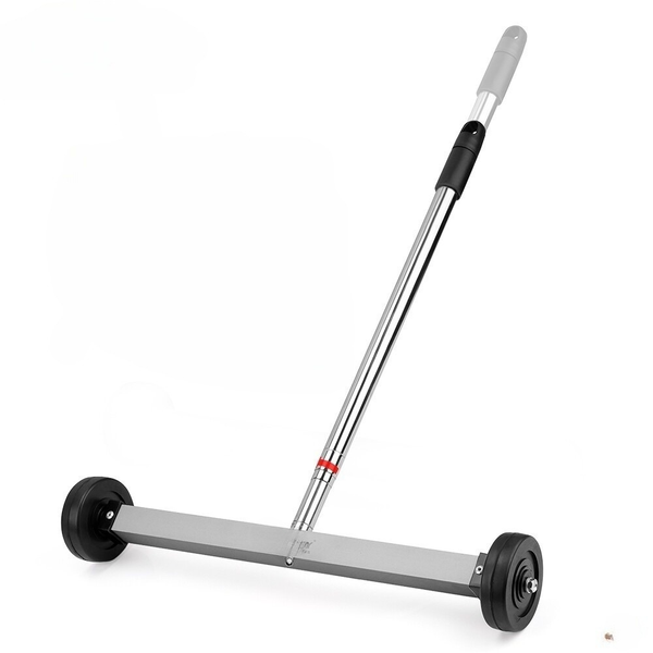 17inch Telescoping Magnetic Sweeper Magnet Broom Rolling Pick Up