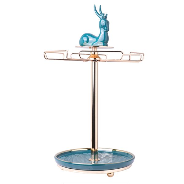 Modern Home Decoration Wine &amp; Stemware Glass Rack With 6 Hooks 6930-7L