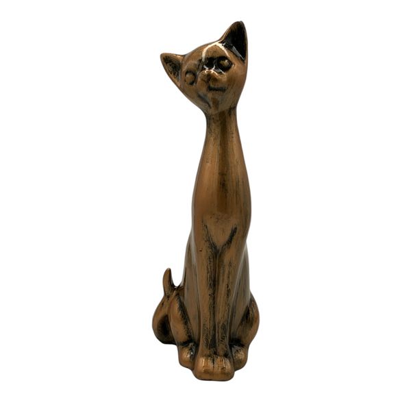 Decor Ornament 33x11x10cm Cat Sitting Large