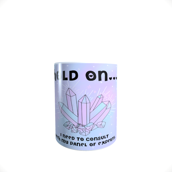 Crystal Quote - Hold On - Coffee Mug