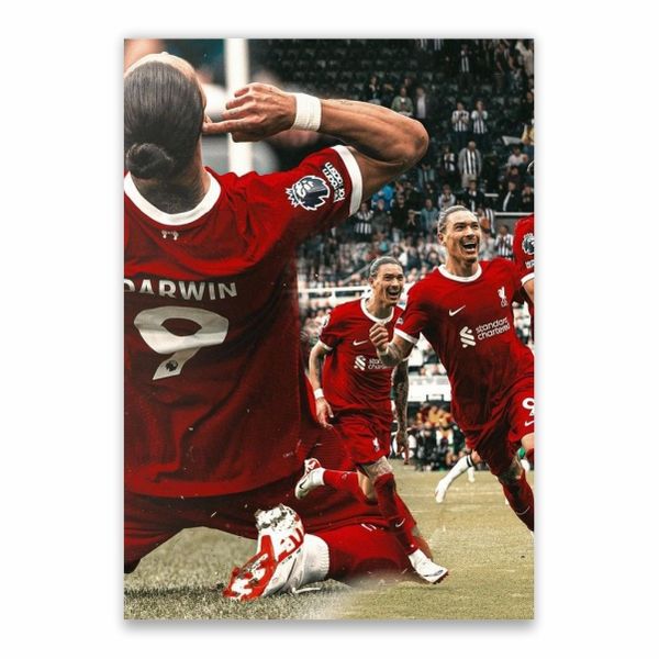 Darwin Nunez VS Newcastle Poster - A1