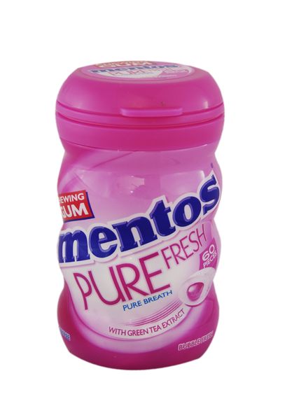 Mentos Bottle Gum - Pure Fresh Bubble Fresh 6 X 105 g