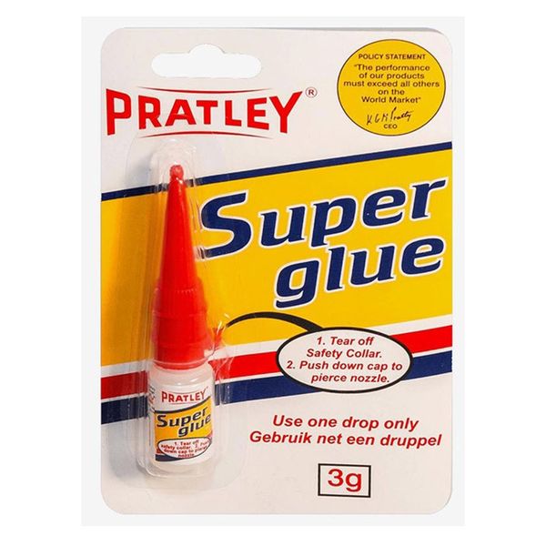 Bulk Pack x 8 Pratley Super Glue - 3G