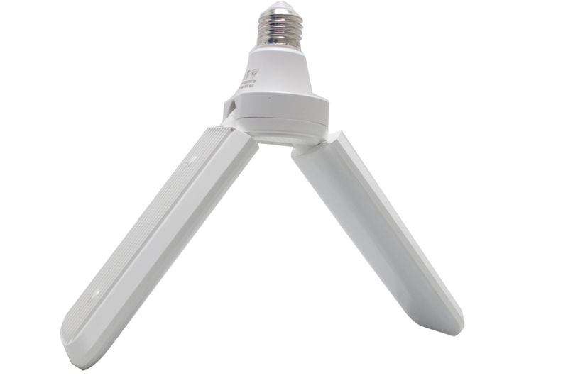 25W FLASH 2 Blade Adjustable Rotating Axis LED Lamp - E27 Cap