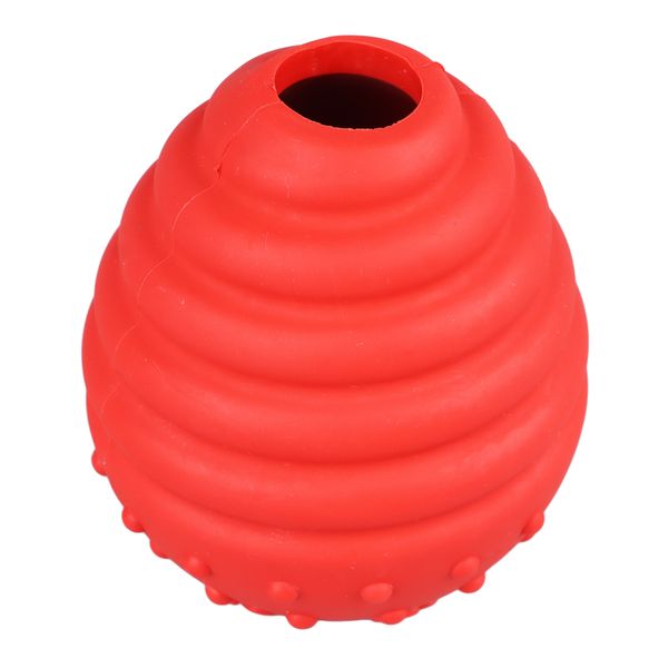 Pet Treat Ball Toy Bite Resistant Interactive Rubber Pet Food Dispensing