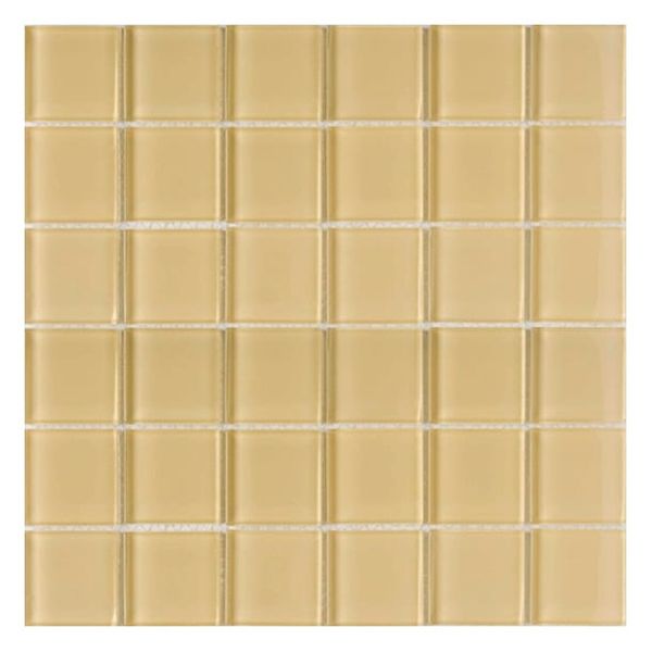 Crystal Glass 48x48 Butter