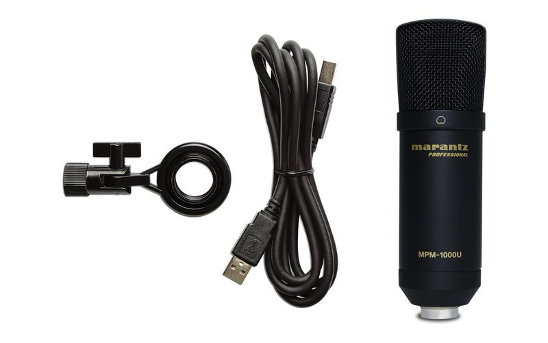 Marantz MPM-1000U Large Diaphragm Studio USB Condenser Microphone