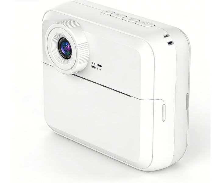 Kids Print Camera White