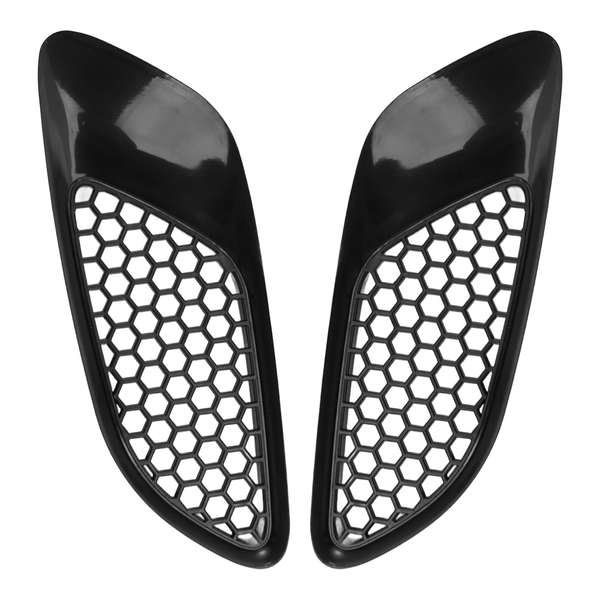 Car Front Air Scoop Bonnet Vent Hood Vent Louvers