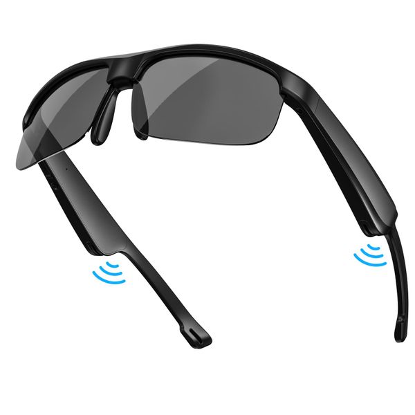 Smart Glasses,Bluetooth Sunglasses, Built-in Mic &amp; Speakers