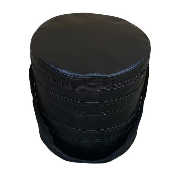 Potjie Pot No 4 PVC Storage Bag With Base - Black