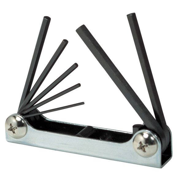 Eight - Hex Key Set - Folding Type - 1/16" - 7/32" - 2 Pack