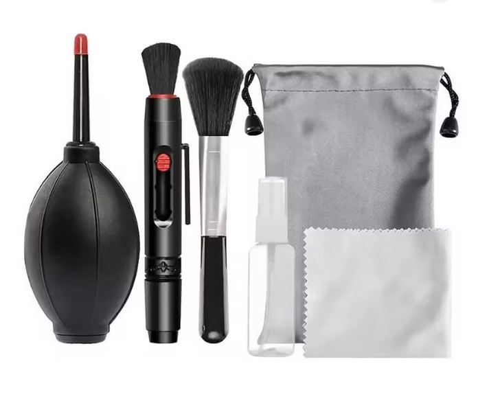 Portable Camera Cleaning Kit with Blower Brush &amp; Lens Pen