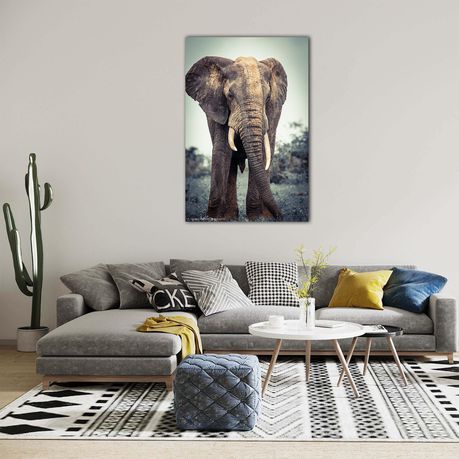Elephant Print: 4 – Canvas & More