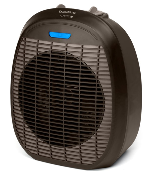 Taurus Heater Floor Fan Black 2 Heat Settings 2400W "Tropicano 3.5