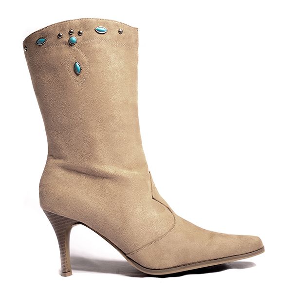 Ryback Women's Faux Seude Boot-Rusty