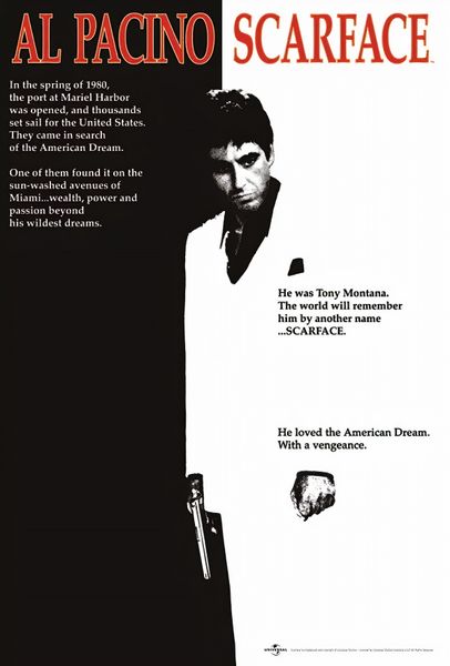 Scarface (Movie Sheet) Poster