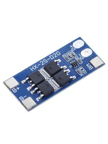 2S 7.4V 20A 18650 Lithium Battery Protection Board