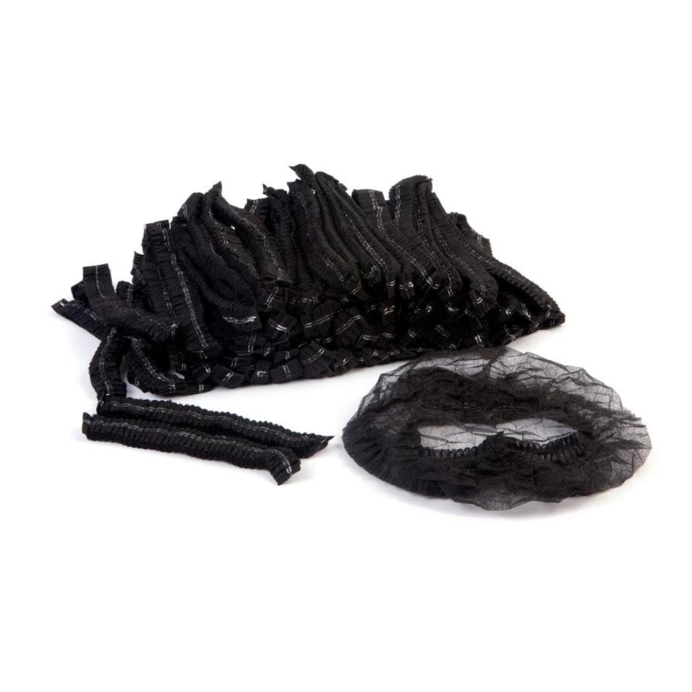 Disposable Mop Hats Black 100's | Shop Today. Get it Tomorrow ...