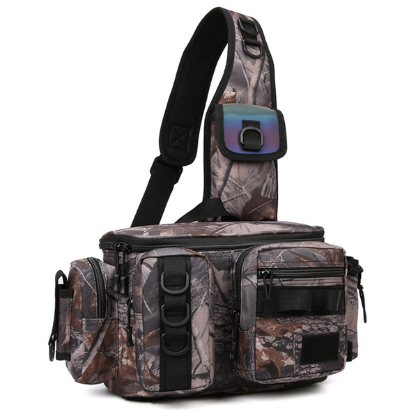 Fishing Tackle Backpack Lure Box Gear Storage Bag B