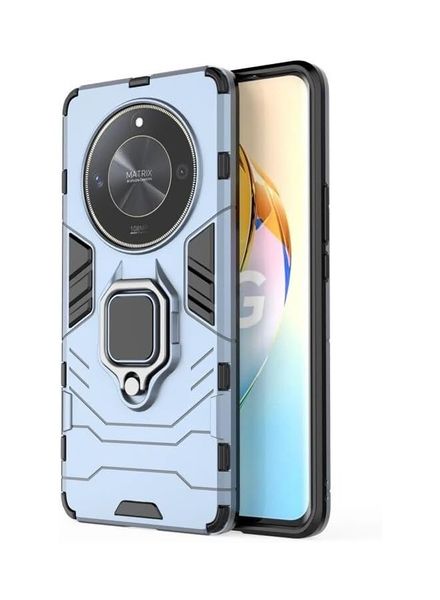Phone Case Compatible with Honor X9b 5G 2023 with Magnetic Ring Kickstand