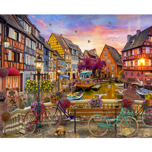 RGS Group Cycling at Colmal 1000 Piece Jigsaw Puzzle