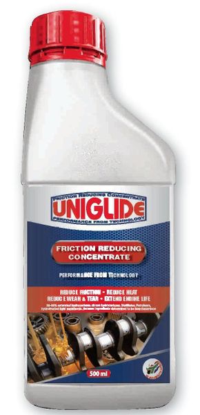 UNIGLIDE FRC - Friction Reducing Concentrate - Oil Additive - 500ml