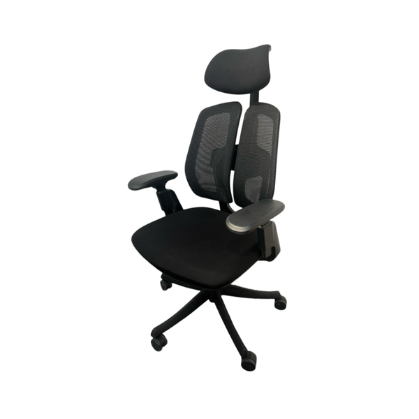 High-Back Lumbar Support Ergonomic Swivel Office Chair with Headrest A92